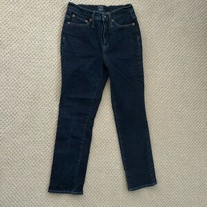 J. Crew Essential Straight Jeans Size 24